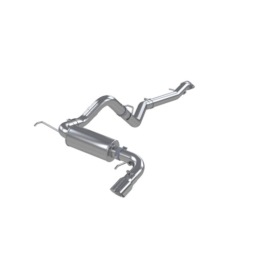 T304 Stainless Steel, 3" Cat-Back, Single Rear Exit