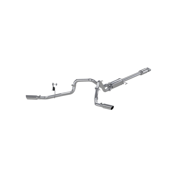 MBRP T409 Stainless Steel 2.5" Cat Back Dual Side Exit, F-150 5.0L