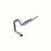 MBRP Aluminized Steel 2.5" Dual Cat-Back, 3" Single Side, Tundra 4.6L/ 5.7L, RC-8ft Bed/ EC-6.5ft Bed. &amp; CC