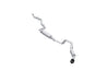 T304 Stainless Steel 3" Cat-Back, Single Side Exit with Carbon Fiber Tip