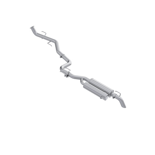 T304 Stainless Steel 3" Cat-Back, Pre-Axle Turn Down