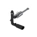 Black-Coated Aluminized Steel 2.5" Cat Back Single Exit