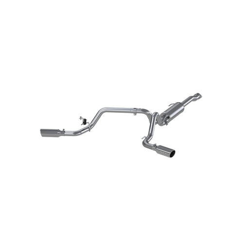 T409 Stainless Steel 3" Cat Back Dual Split Side