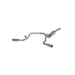 T409 Stainless Steel 3" Cat Back Dual Split Side