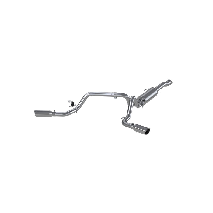 Aluminized Steel 3" Cat Back Dual Split Side