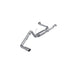 T304 Stainess Steel, 2.5" Cat-Back, 3" Single Side Exit