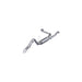 Aluminized Steel, 2.5 Inch Cat-Back, 3 Inch Single High Clearance Rear Exit