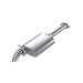 MBRP T409 Stainless Steel 2.5" Cat Back Single Off-Road Turn Down, Wrangler (TJ) Inline-4 2.5L, Inline-6 4.0L, Unlimited