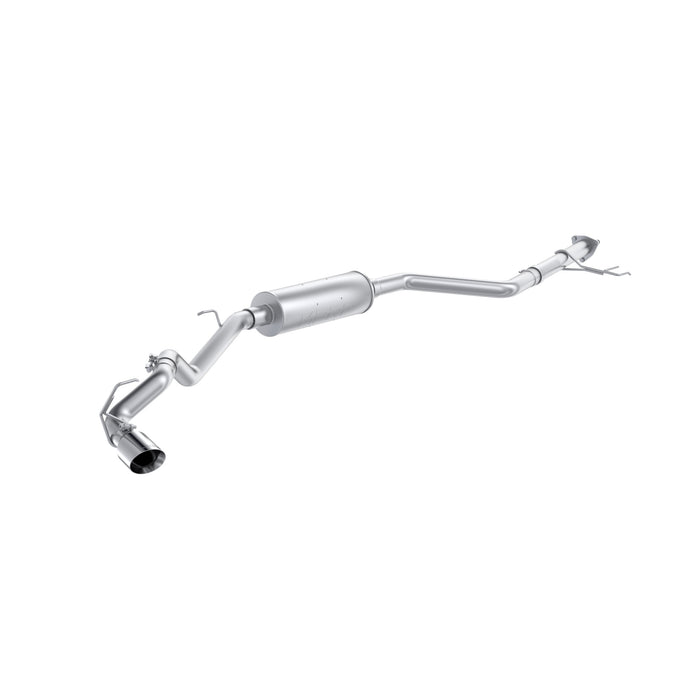 T304 Stainless Steel, 2.5" Cat-Back, Single Side