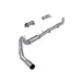 T304 Stainless Steel 4" Cat Back Single Side