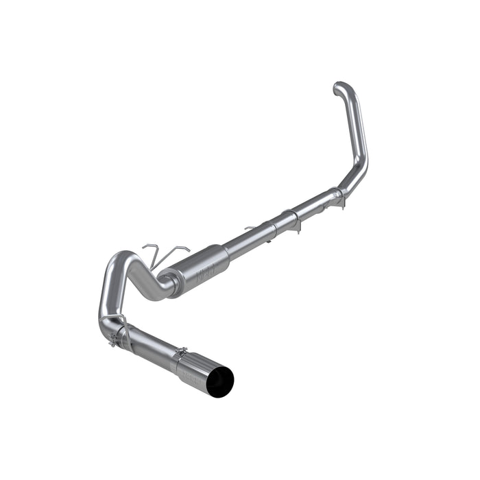 MBRP T304 Stainless Steel 4" Turbo Back Single Side Exit, F-250/350 7.3L Powerstroke
