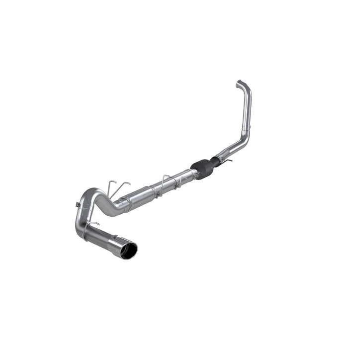 MBRP Aluminized Steel, 5" Turbo Back, Single Side Exit (Retains Factory or Approved Catalytic Convertor), F-250/350 6.0L
