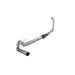 MBRP Aluminized Steel, 5" Turbo Back, Single Side Exit (Retains Factory or Approved Catalytic Convertor), F-250/350 6.0L