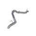 MBRP T409 Stainless Steel 3" Filter Back, Rear Turn Down, GLADIATOR ECODIESEL