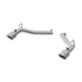 MBRP T304 Stainless Steel 3" Axle Back Muffler Bypass, Camaro, 6.2L