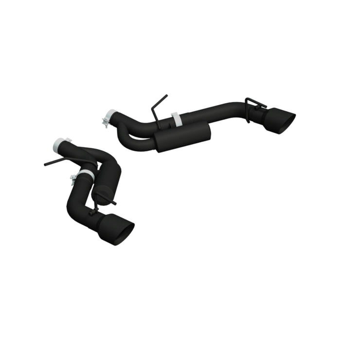 MBRP Black-Coated Aluminized Steel 3" Dual Axle Back, Camaro SS