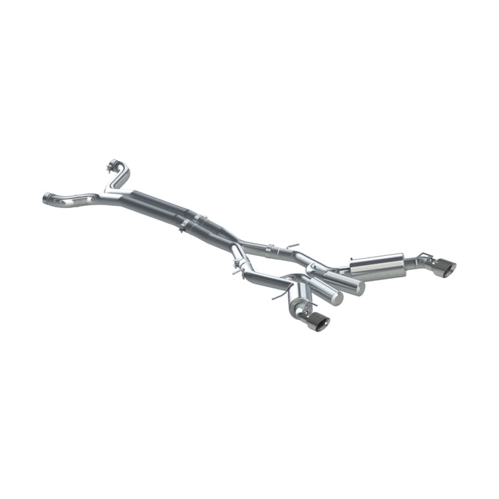MBRP T409 Stainless Steel 3" Dual Cat Back, Camaro SS 6 Speed Coupe Only