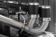 MBRP T304 Stainless Steel, 3" Cat-Back, Quad Split Rear with Carbon Fiber Tips, Corvette C8 6.2L, view 3