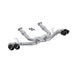 MBRP T304 Stainless Steel, 3" Cat-Back, Quad Split Rear with Carbon Fiber Tips, Corvette C8 6.2L