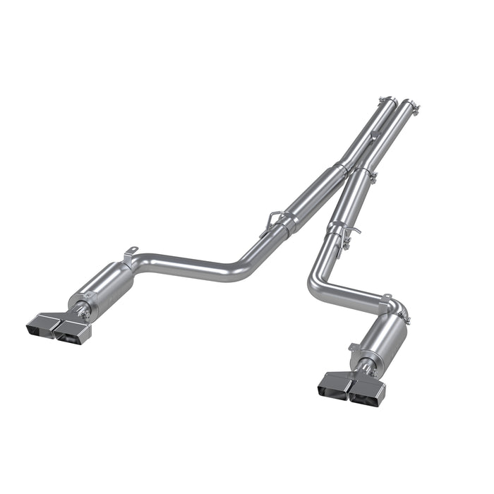 MBRP T409 Stainless Steel 3" Cat Back Dual Split Rear, Challenger RT 5.7L Hemi