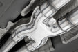 MBRP Aluminized 2.5" Cat Back Dual Rear Exit, Challenger V6 3.6L, view 3