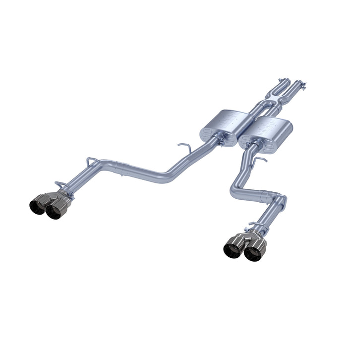 MBRP Aluminized 2.5" Cat Back Dual Rear Exit, Challenger V6 3.6L