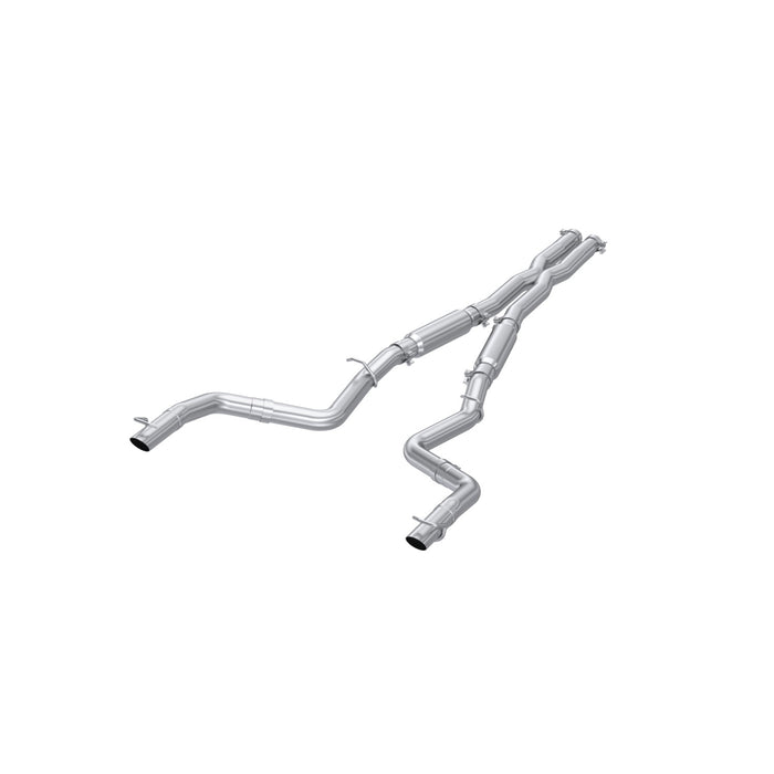 MBRP T304 Stainless Steel,3" Cat-Back, Dual Rear Exit, Street Profile, Charger 5.7L/ 300 5.7L