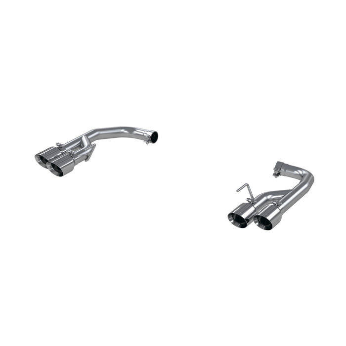 MBRP T304 Stainless Steel 2.5" Axle Back with Quad Dual Wall Tips, Mustang GT 5.0L