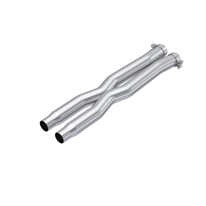 MBRP T409 Stainless Steel 3" Resonator Bypass X-Pipe, Mustang GT350
