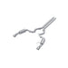 MBRP T409 Stainless Steel 3" Cat Back Dual Split Rear with 4.5" tips (Street Version), Mustang GT 5.0 - Convertible