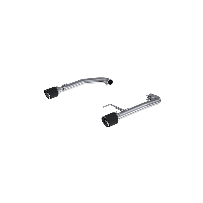 MBRP T304 Stainless Steel 2.5" Axle-Back Dual Rear Exit, Mustang 2.3L EcoBoost, Excl. Vehicles Equipped with Quad Rear Exit Exhaust