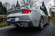 MBRP Aluminized Steel, 3" Cat-Back, Dual Split Rear with Quad Tips, Street Profile, Mustang GT 5.0L, view 3