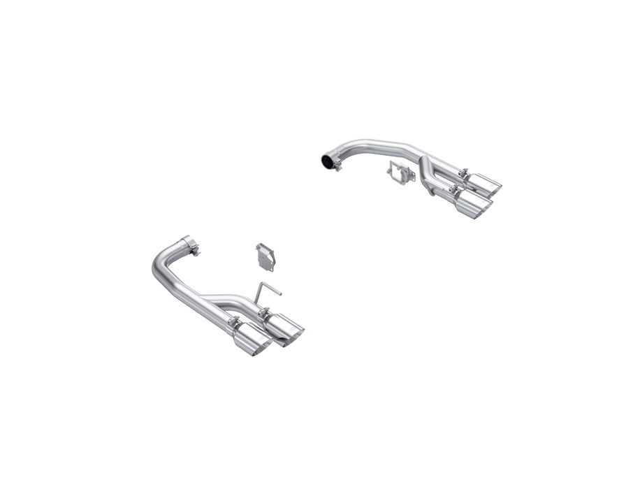 MBRP Aluminized Steel, 2.5" Axle-Back Dual Rear with Quad Tips, Mustang GT 5.0L