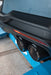 MBRP T304 Stainless Steel, 3" Cat-Back, Quad Split Rear Exit with Carbon Fiber Tips, Active, Mustang Dark Horse 5.0L, view 8