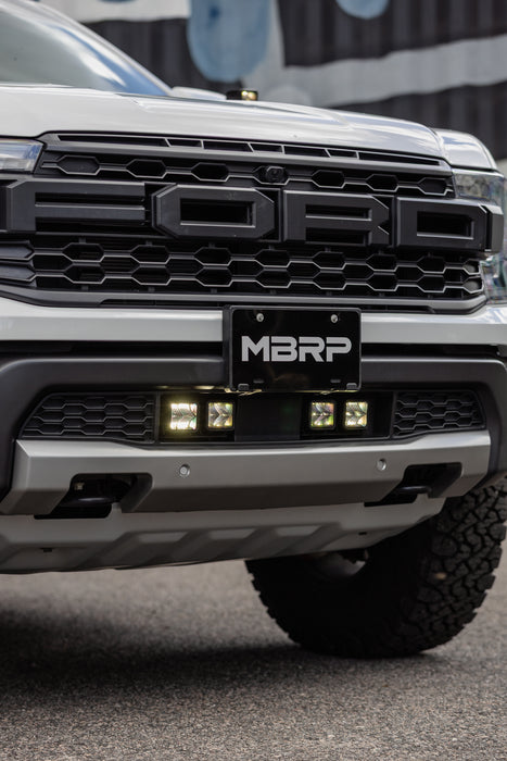 MBRP Bumper Light Kit, Flood Beam, Ranger, view 6
