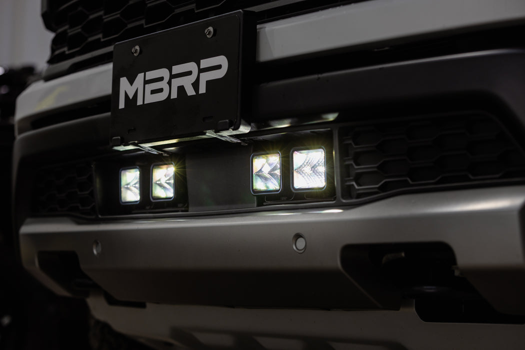 MBRP Bumper Light Kit, Spot Beam, Ranger, view 4
