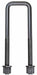 2 1/2" X 10" Square U-Bolt