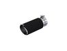 MBRP Carbon Fiber Tip; 4" ID, 5" OD, 12" length, Dual Wall Angle Cut