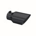 MBRP Black Coated Tip; 6" OD Dual Wall Angled 4" inlet 12" length