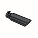 MBRP Black Coated Tip; 3.5" OD Dual Wall Angled 2.5" inlet 12" length