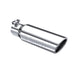 MBRP T304 Stainless Steel Tip; 3.5" OD Angled Rolled End 2.5" inlet 12" length