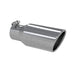 MBRP T304 Stainless Steel Tip, 4" OD Angled Rolled End 2.75" inlet 10" length