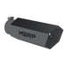 MBRP Black Coated Hex Tip; 4" ID; 5" OD; 16" length ; No Logo Plate