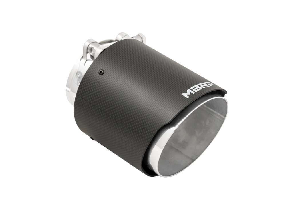 MBRP Carbon Fiber Tip; 3" ID; 4.5" OD OUT; 6.13" length, Dual Wall, view 4