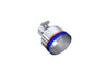 MBRP T304 Stainless Steel Burnt End Tip, 2.5" ID, 5" OD Out, 6.5" Length, Angle Cut, Single Wall