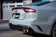 MBRP Carbon Fiber Bezel Kit, Quad 4" OD, 2.5" ID Tips, Stinger GT 3.3L, view 3