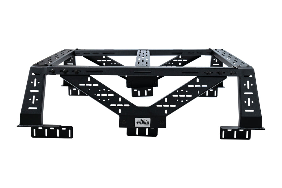 Trails by Grimm Low Height Overland Plate Style Bed Rack – Mid-Sized Trucks