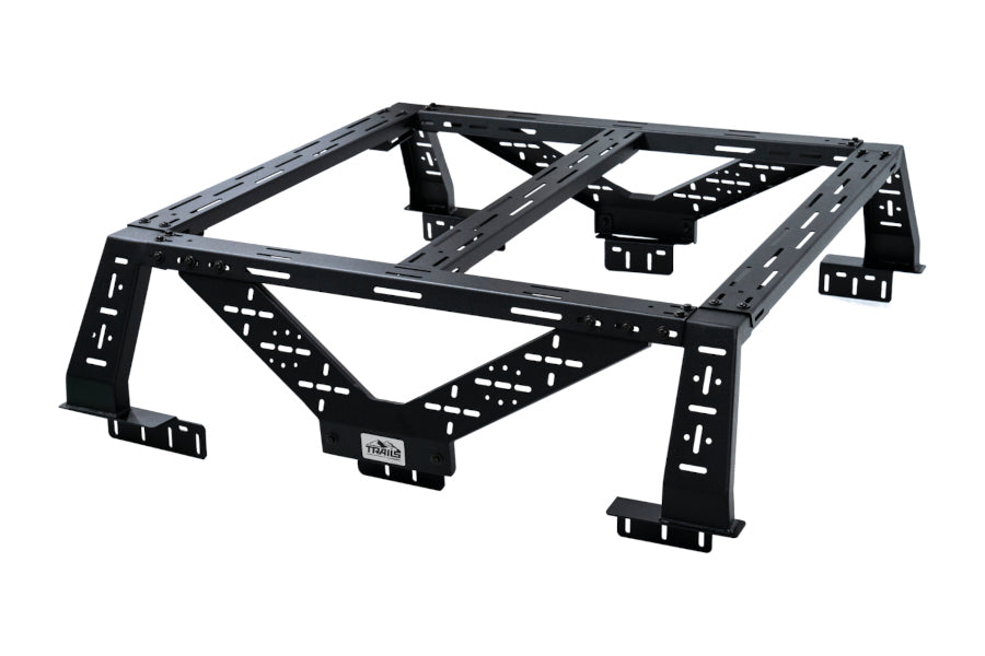 Trails by Grimm Low Height Overland Plate Style Bed Rack – Mid-Sized Trucks
