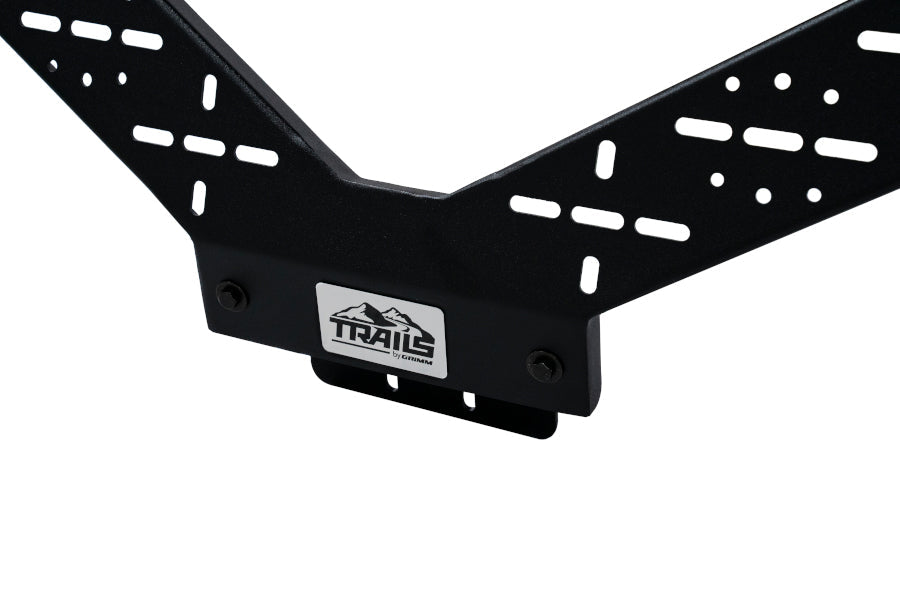 Trails by Grimm Low Height Overland Plate Style Bed Rack – Mid-Sized Trucks