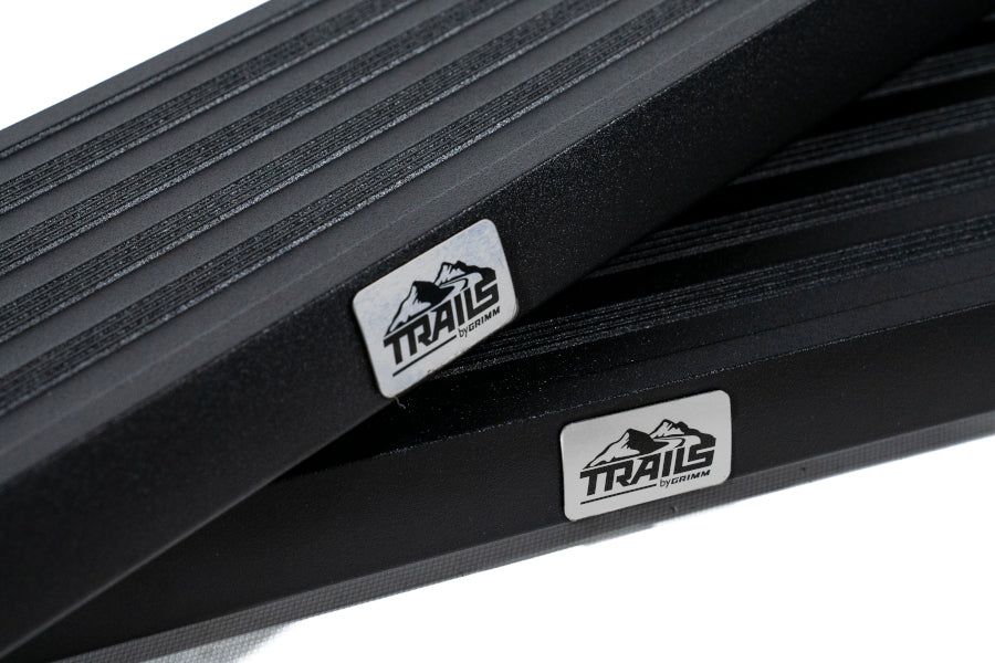 Trails by Grimm I4 Running Boards For 2015-2024 Ford F150 and 2017-2024 Super Duty Super Cab